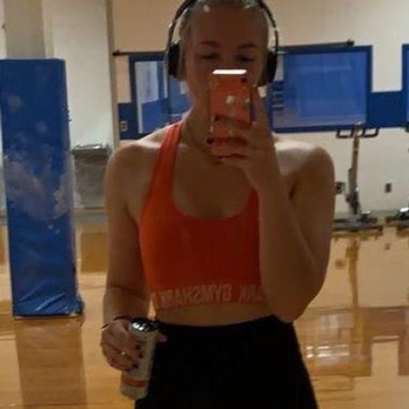 Gymshark orange sports bra - Picture 4 of 5